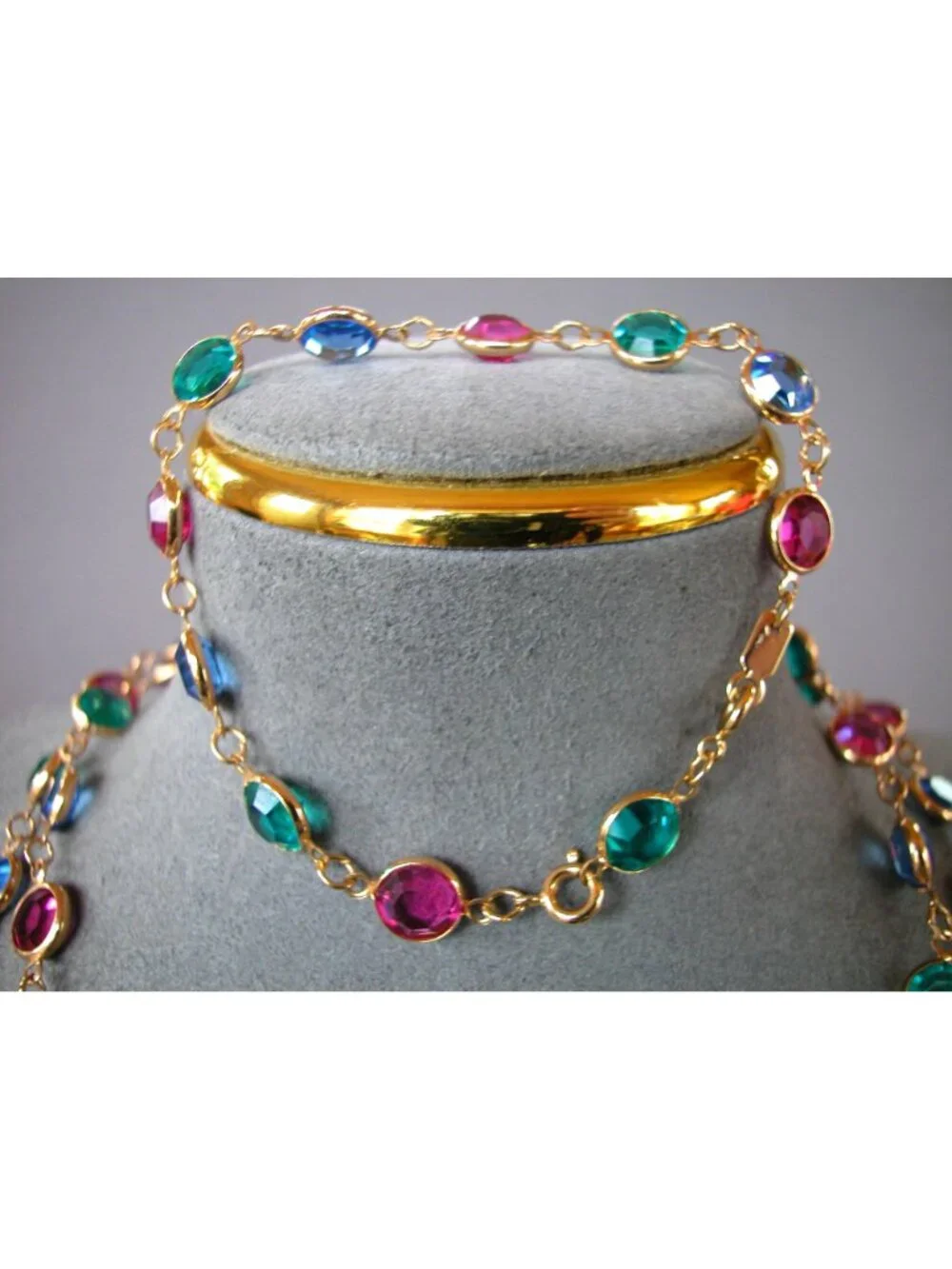 Swarovski Necklace & Bracelet 1980s-1990s